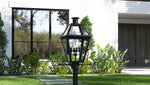 Rue De Royal Steel Post Light