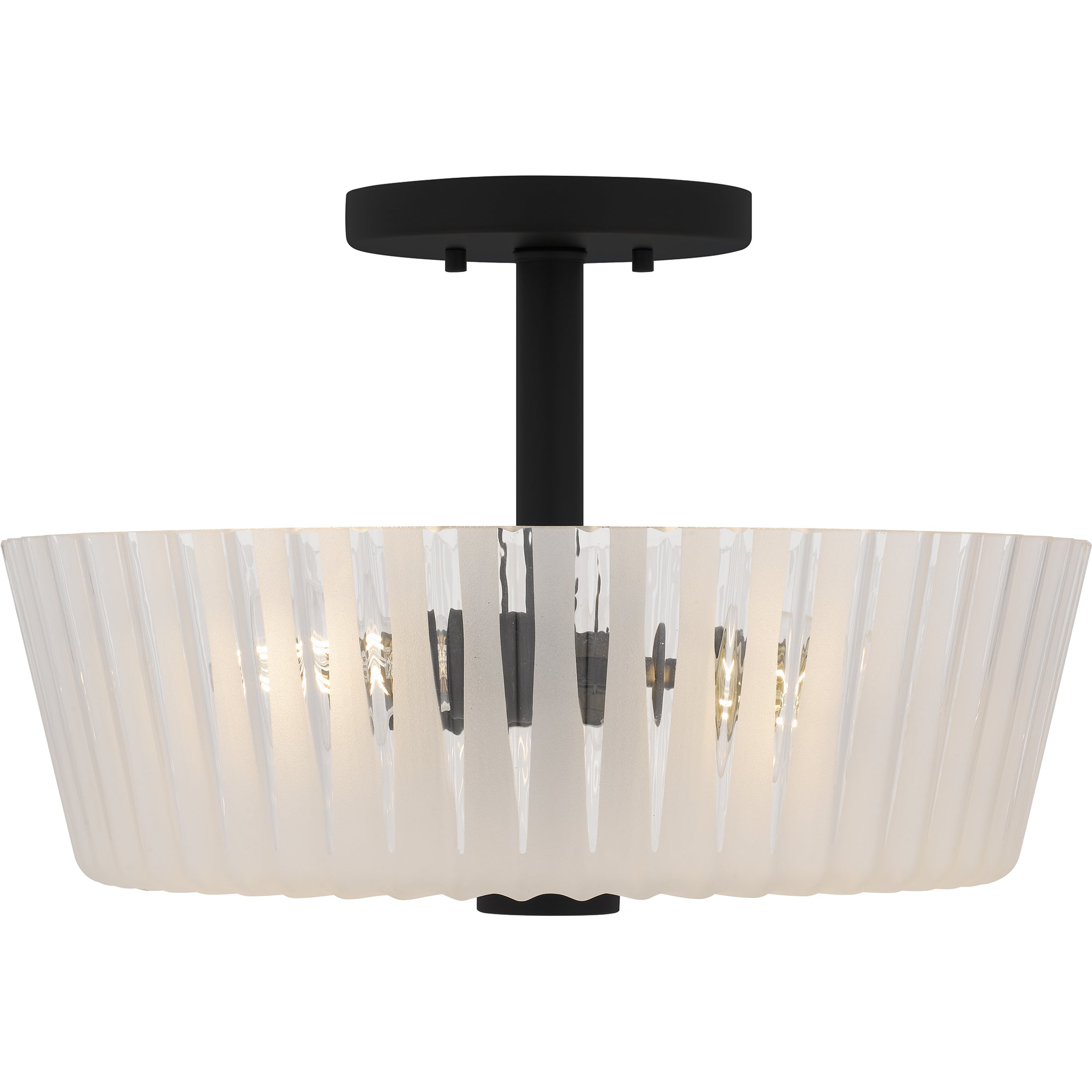 Gray Semi-Flush