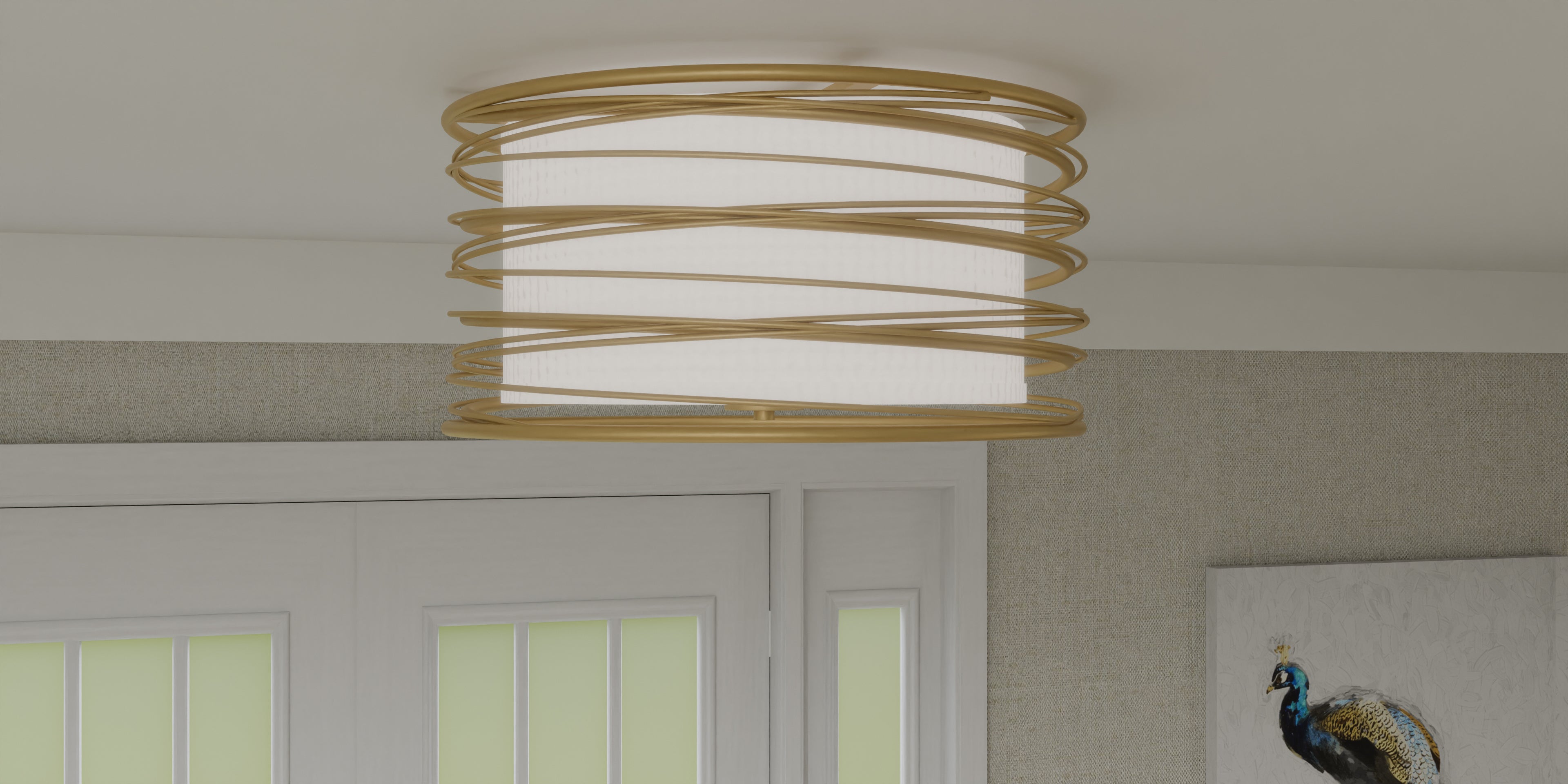 Spiral Semi-Flush