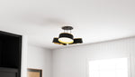 Byrnes Semi-Flush Mount