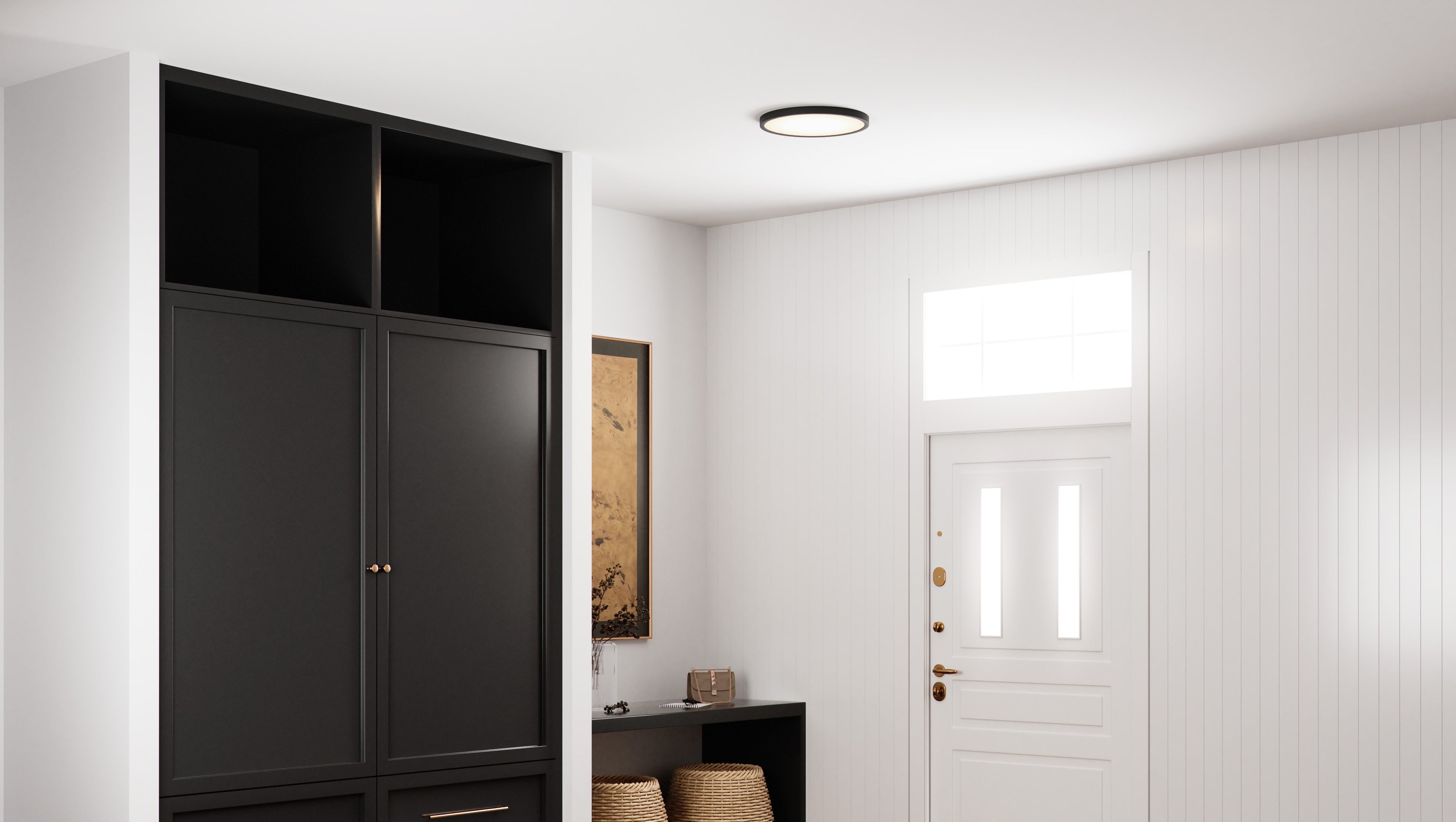 Outskirts Round Flush Mount