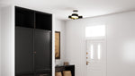 Byrnes Semi-Flush Mount
