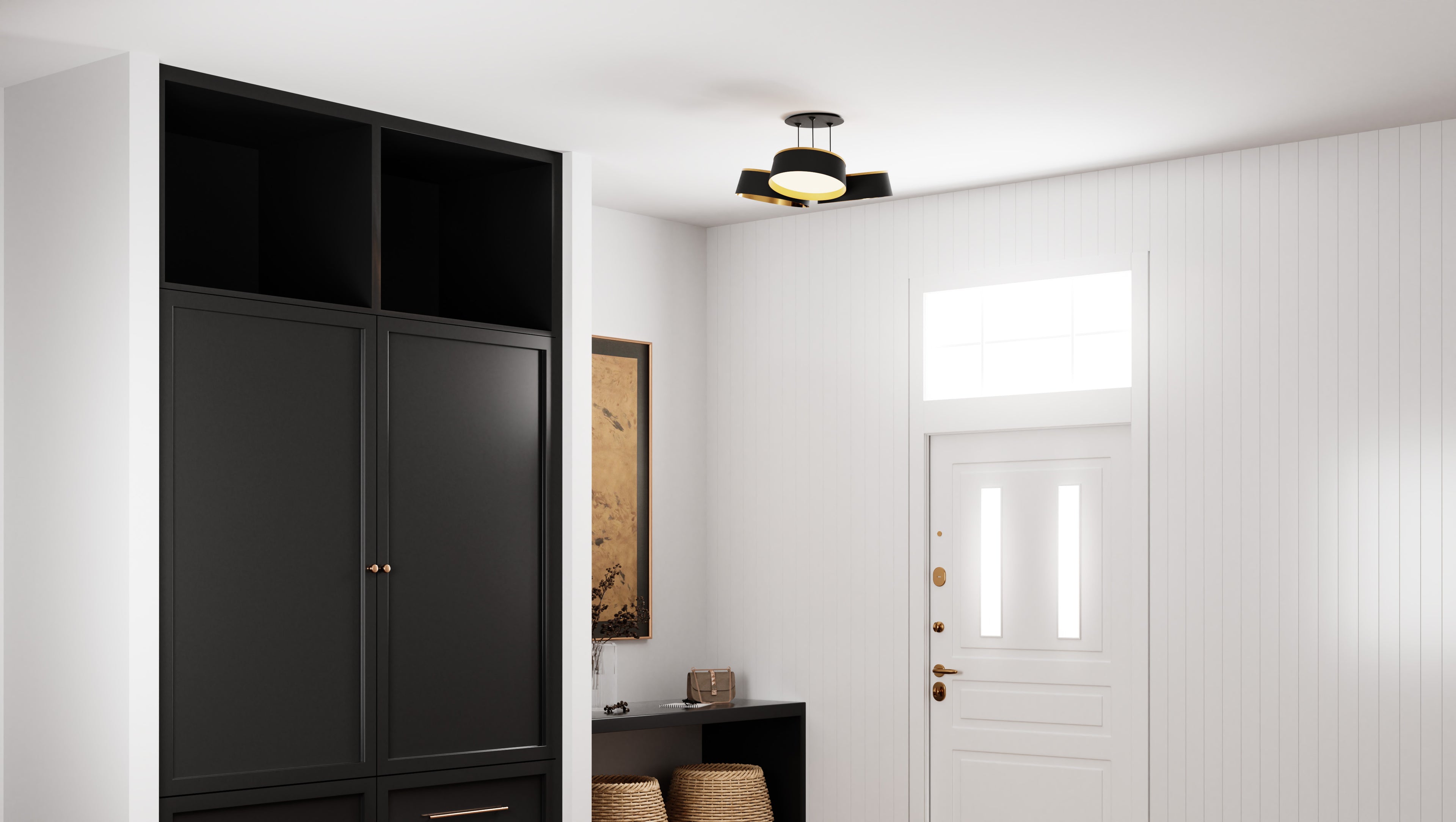 Byrnes Semi-Flush Mount