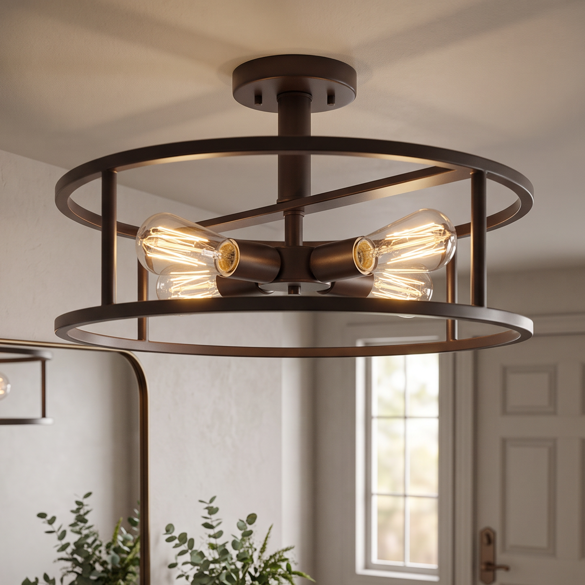 New Harbor Semi-Flush