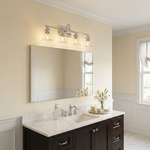 Nicholas Bath Light with Clear Glass