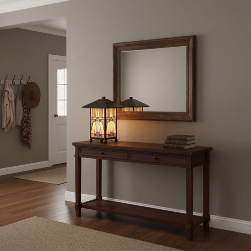 Square Inglenook Table Lamp