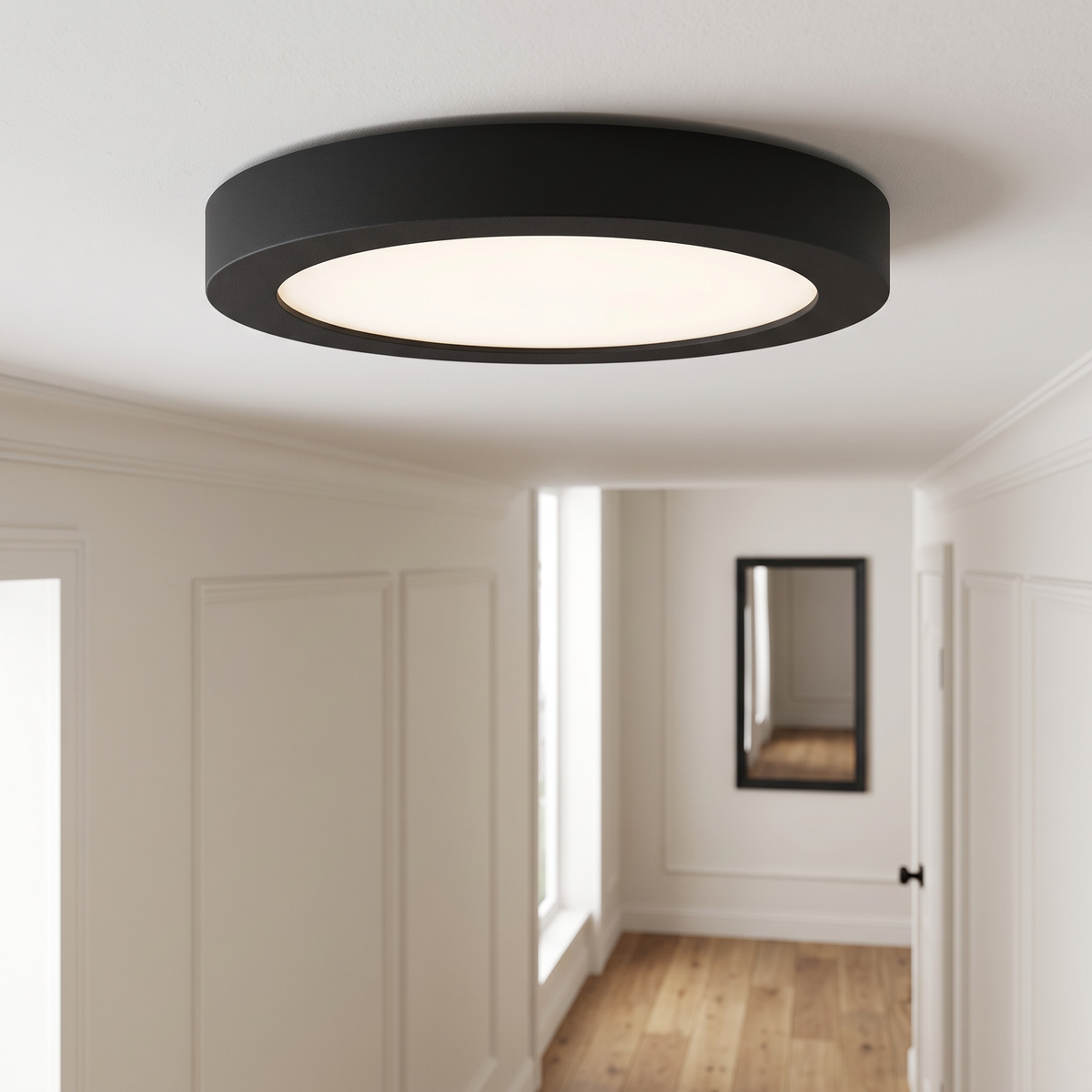 Outskirts Round Flush Mount