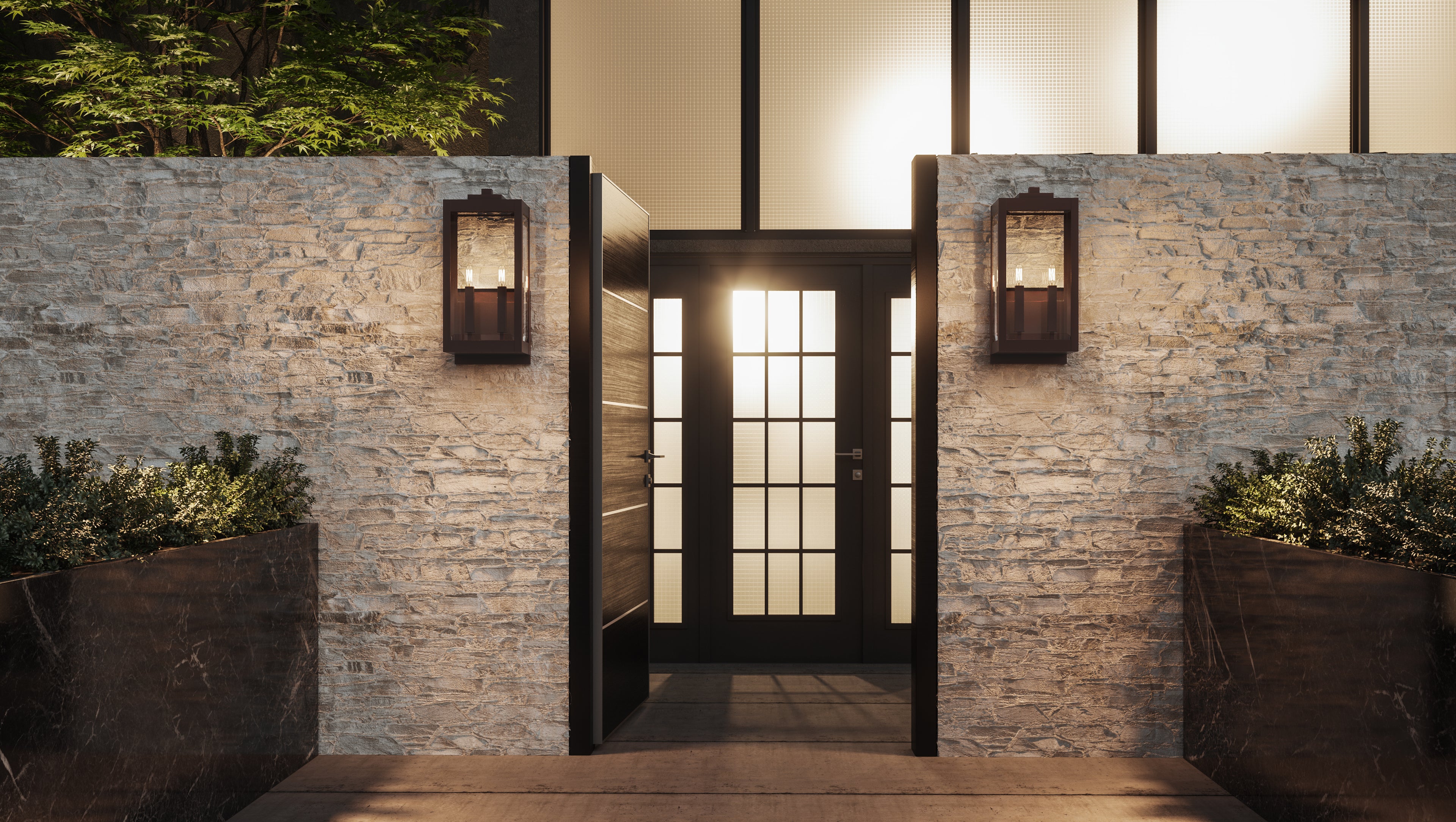 Westover Steel Wall Light