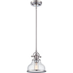 Grant Mini Pendant with Clear Seeded Glass