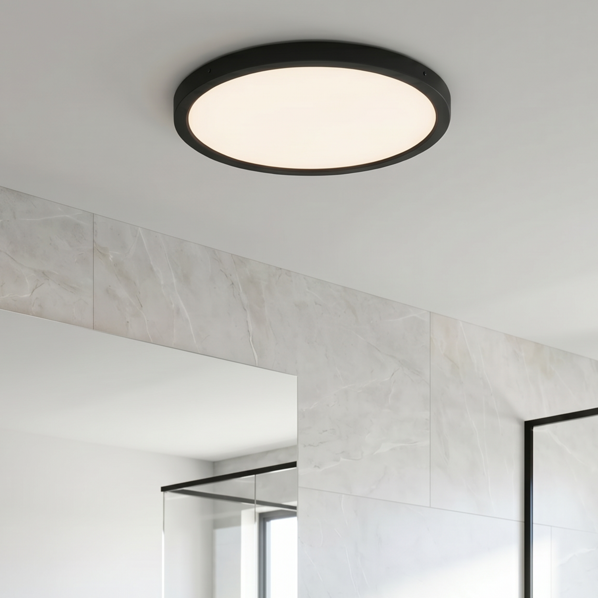 Outskirts Round Flush Mount