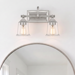Nicholas Bath Light with Clear Glass