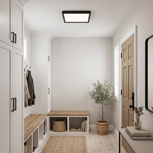 Outskirts Square Flush Mount