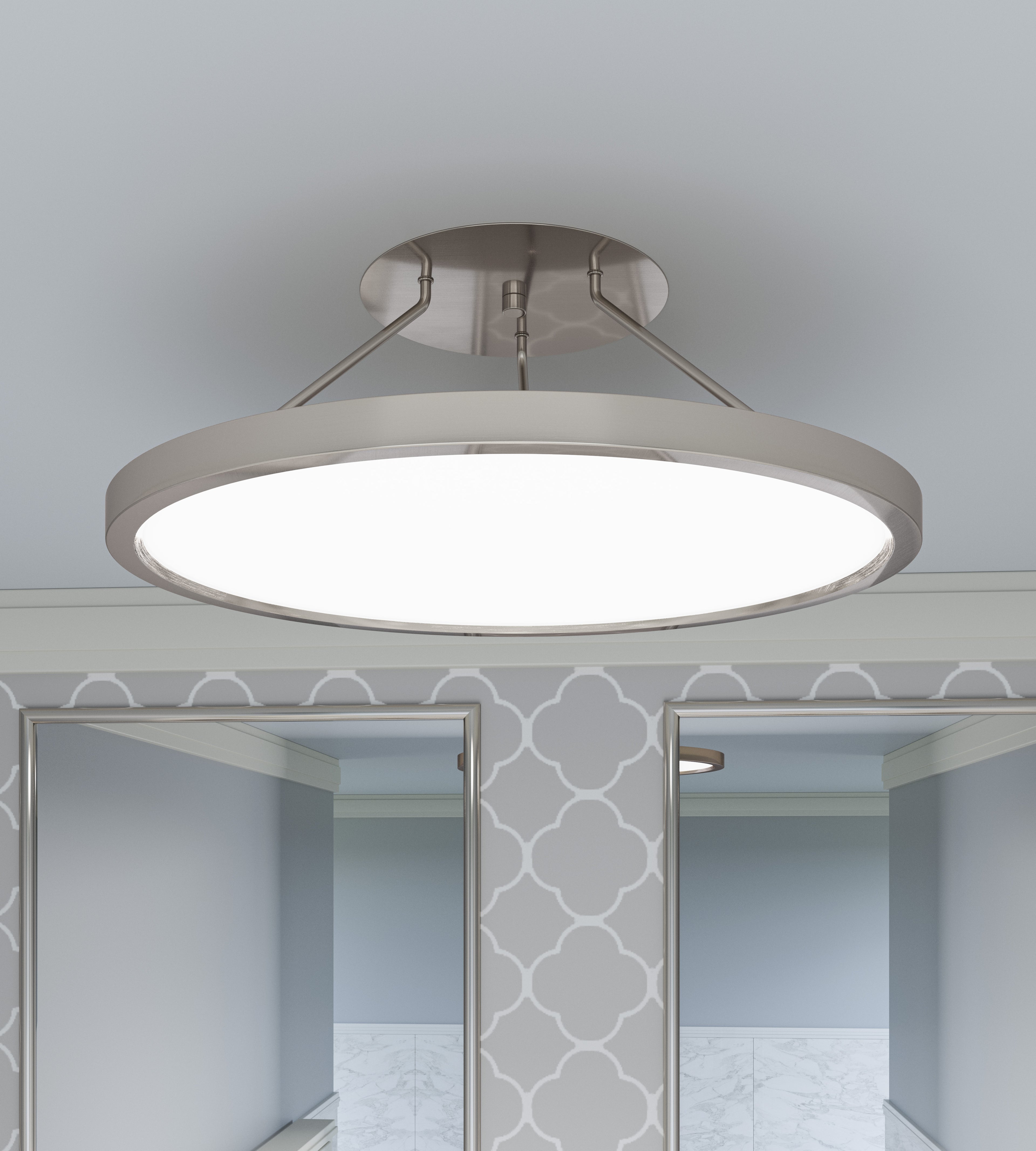 Outskirts Semi-Flush