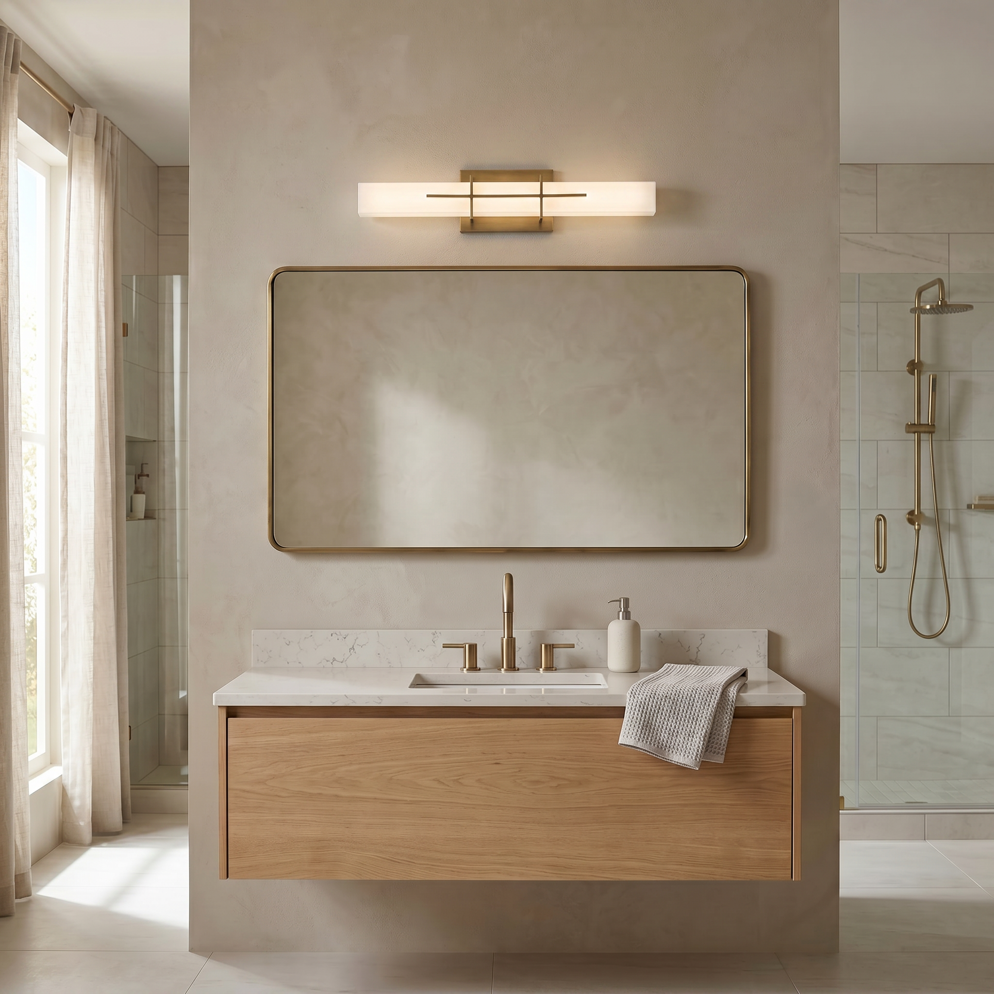 Gemini Bath Light