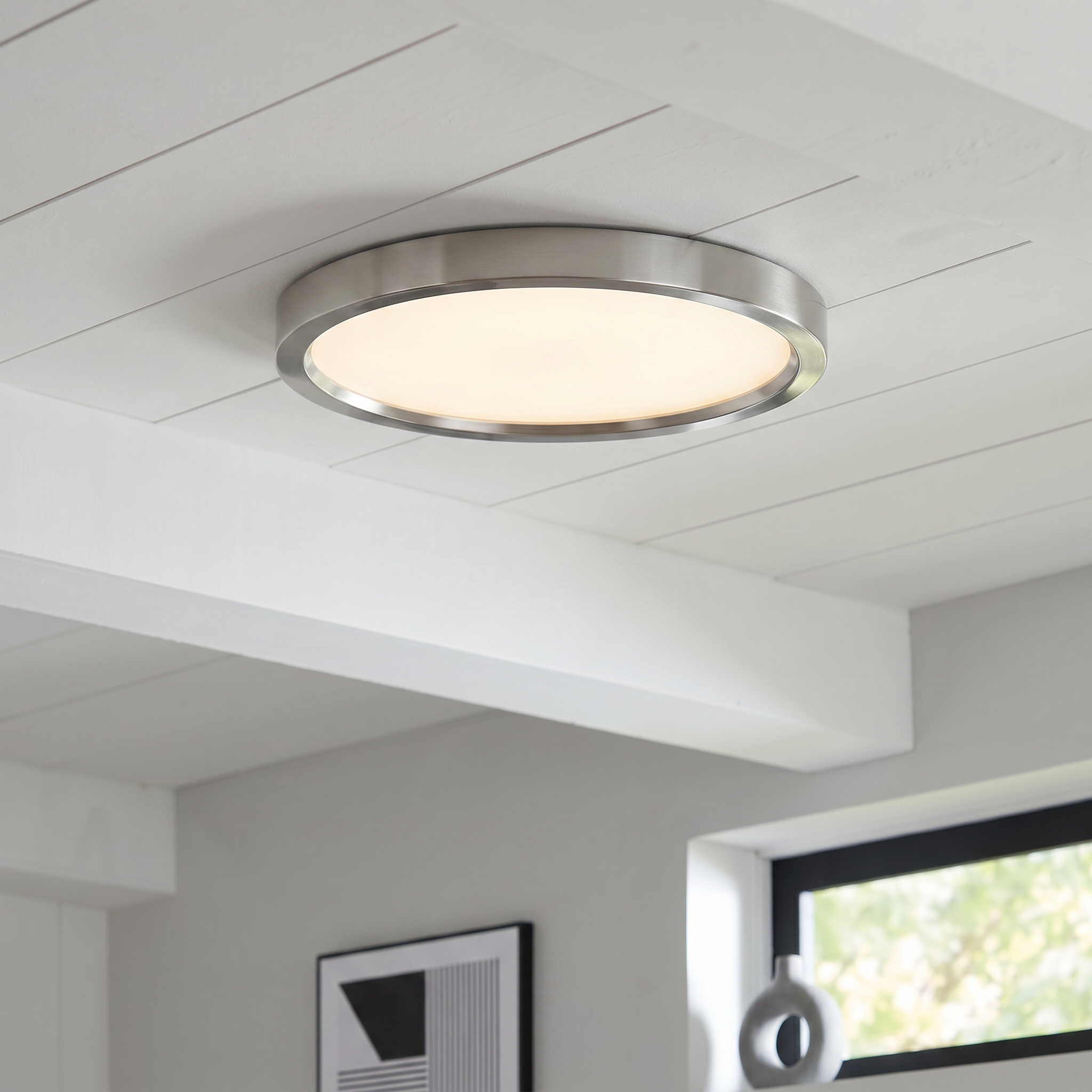 Outskirts Round Flush Mount