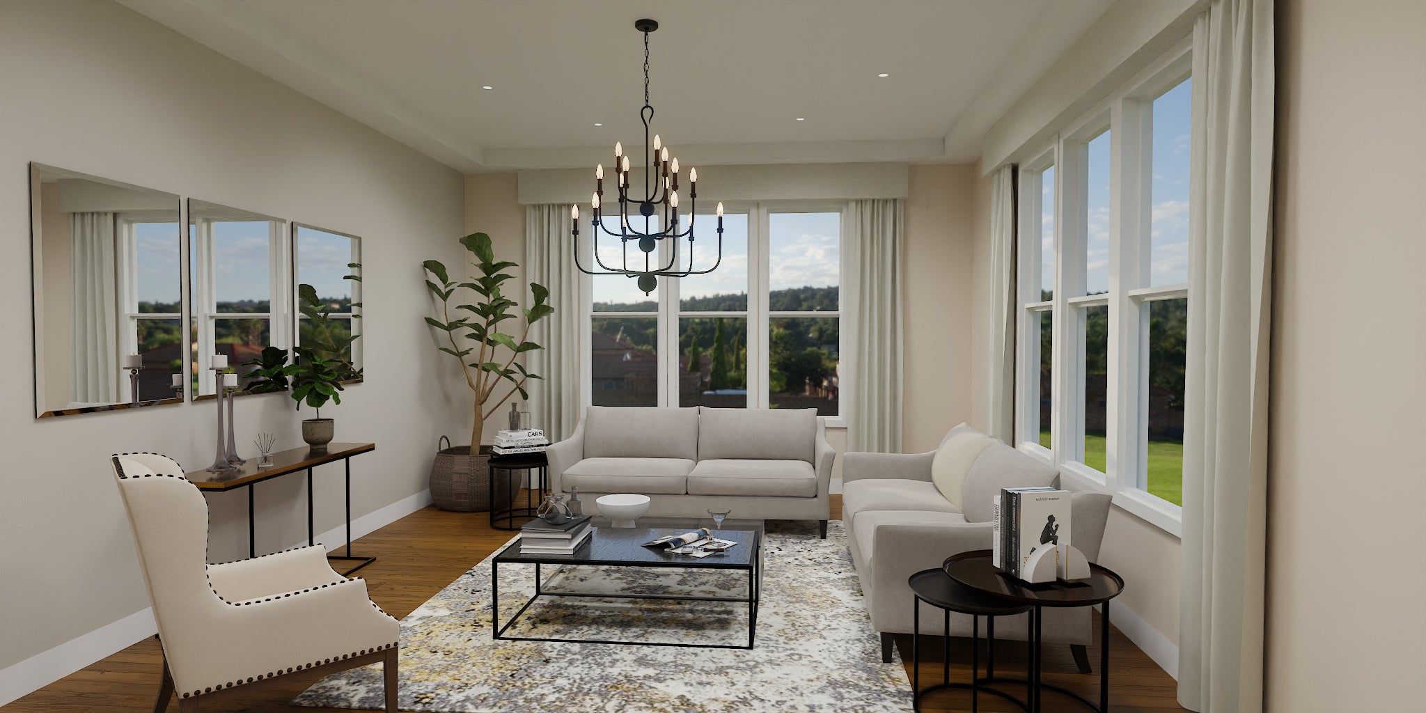Blanche Chandelier