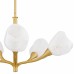 Adelyn 5-Light Gold Leaf Chandelier