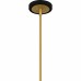 Arden 3-Light Matte Black Chandelier