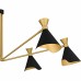 Arden 6-Light Matte Black Chandelier