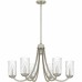 Allard 6-Light Brushed Nickel Chandelier