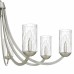 Allard 8-Light Brushed Nickel Chandelier