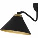 Alscott 1-Light Matte Black Wall Sconce