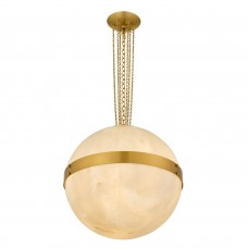 Amato 3-Light Brushed Gold Pendant Light