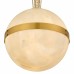Amato 3-Light Brushed Gold Pendant Light