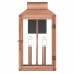 Beryn 2-Light Aged Copper Outdoor Wall Lantern