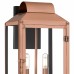 Beryn 2-Light Aged Copper Outdoor Wall Lantern