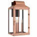 Beryn 3-Light Aged Copper Outdoor Wall Lantern