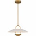 Bingham Brushed Gold Pendant
