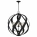 Blacksmith 5-Light Earth Black Pendant Light