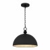 Braylon 4-Light Matte Black Pendant Light