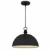 Braylon 4-Light Matte Black Pendant Light