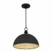 Braylon 4-Light Matte Black Pendant Light