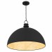 Braylon 1-Light Matte Black Pendant Light