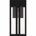 Boswell 1-Light Matte Black Outdoor Wall Lantern