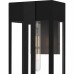 Boswell 1-Light Matte Black Outdoor Wall Lantern