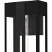 Boswell 1-Light Matte Black Outdoor Wall Lantern