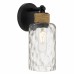 Baltic 1-Light Matte Black Wall Sconce