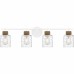 Baltic 4-Light Matte White Bath Light