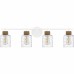 Baltic 4-Light Matte White Bath Light