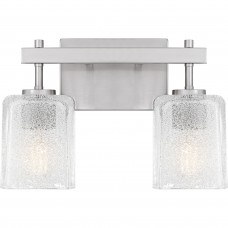 Brenthouse 2-Light Brushed Nickel Bath Light