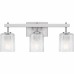 Brenthouse 3-Light Brushed Nickel Bath Light