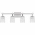 Brenthouse 4-Light Brushed Nickel Bath Light