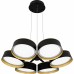 Byrnes Matte Black Chandelier