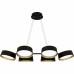 Byrnes Matte Black Linear Chandelier