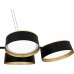 Byrnes Matte Black Linear Chandelier