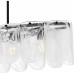 Cassidy 5-Light Matte Black Linear Chandelier